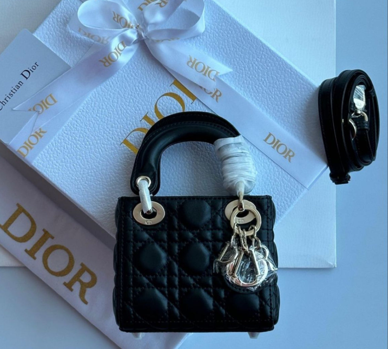Lady Dior Mini with Brand Box