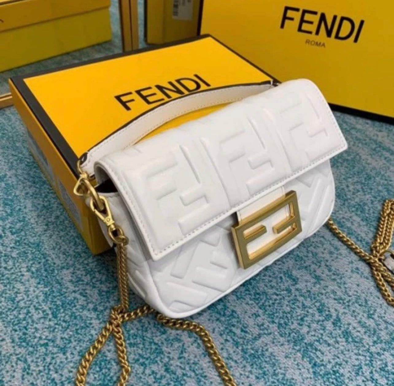 Fendi Baguette with Brand Box