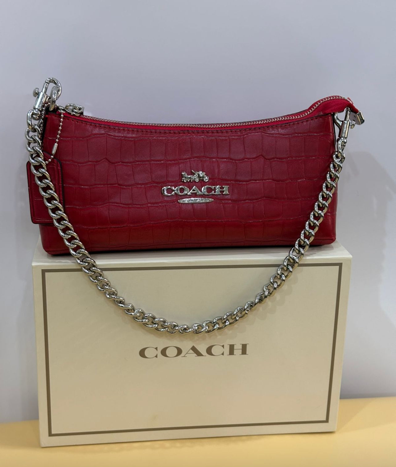 Coach Charlotte Shoulder Bag with Brand Box
