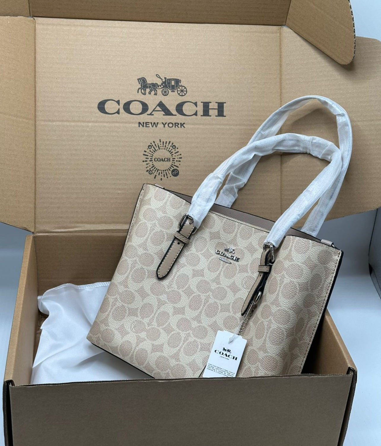 Coach Tote with Brand Box