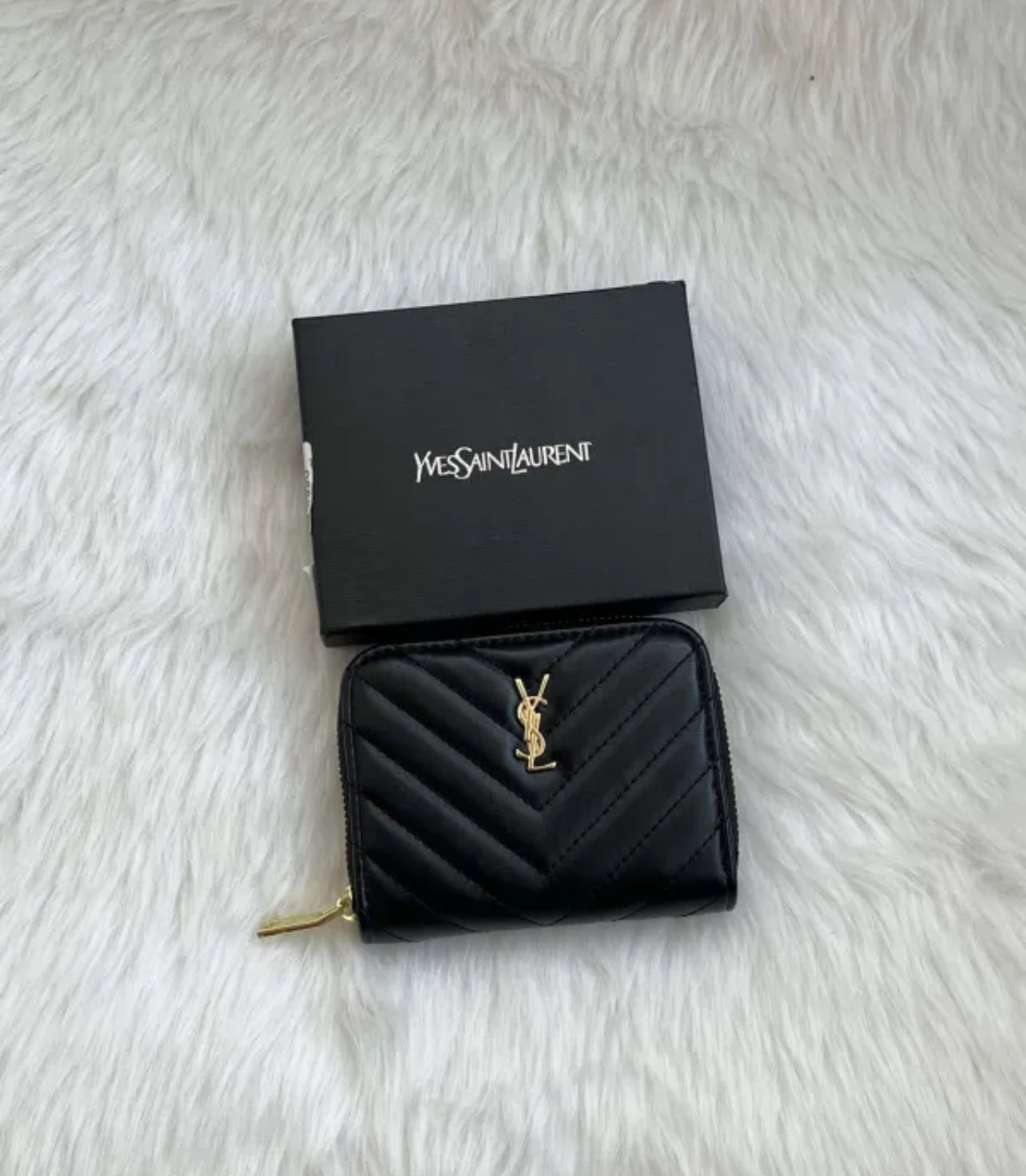 YSL wallet with Box
