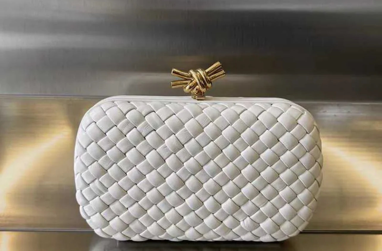 BOTTEGA VENETA Clutch with Brand Box