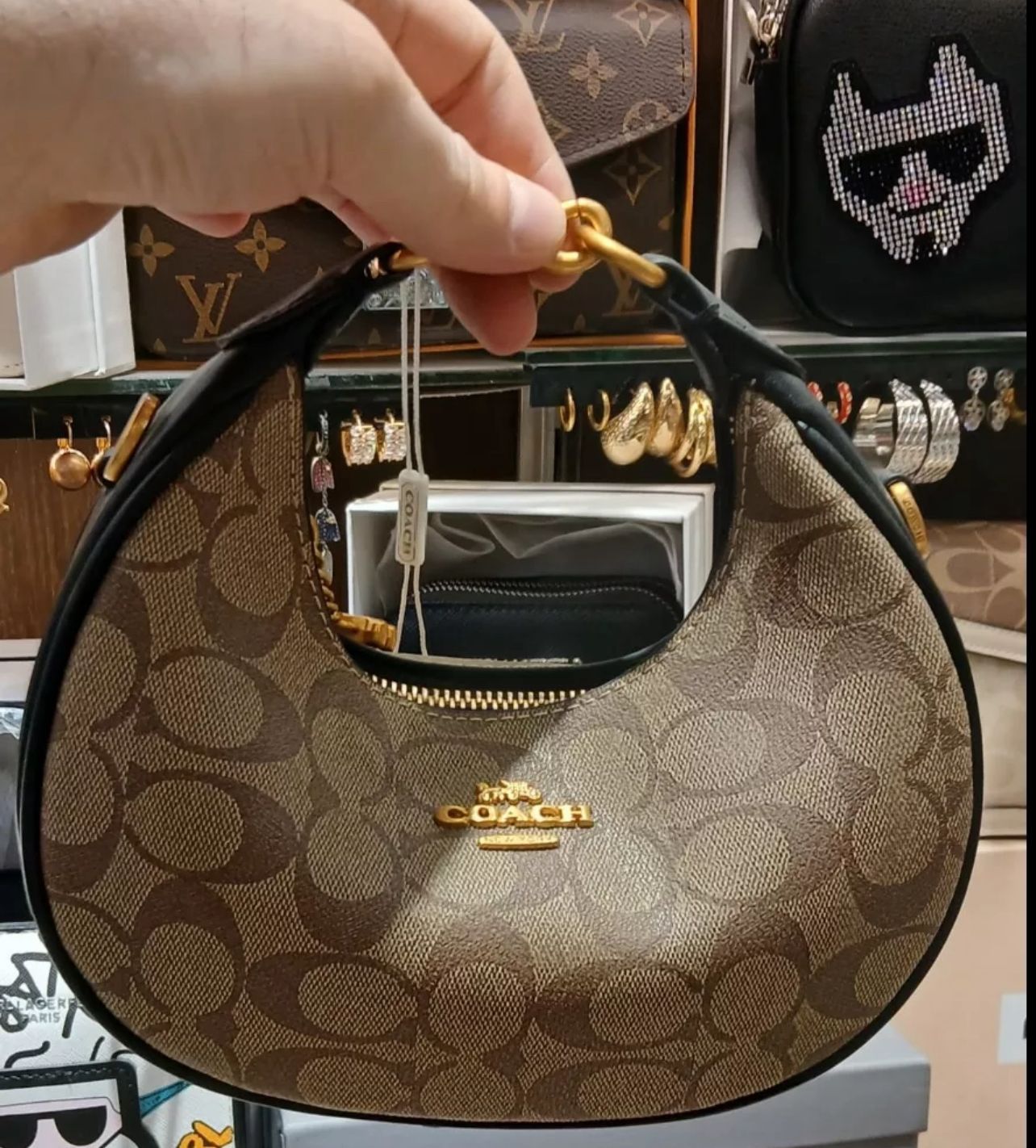 Coach Jonie with Brand Box