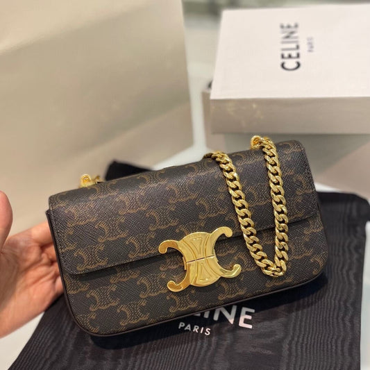 CELINE Triomphe Bag with Brand Box