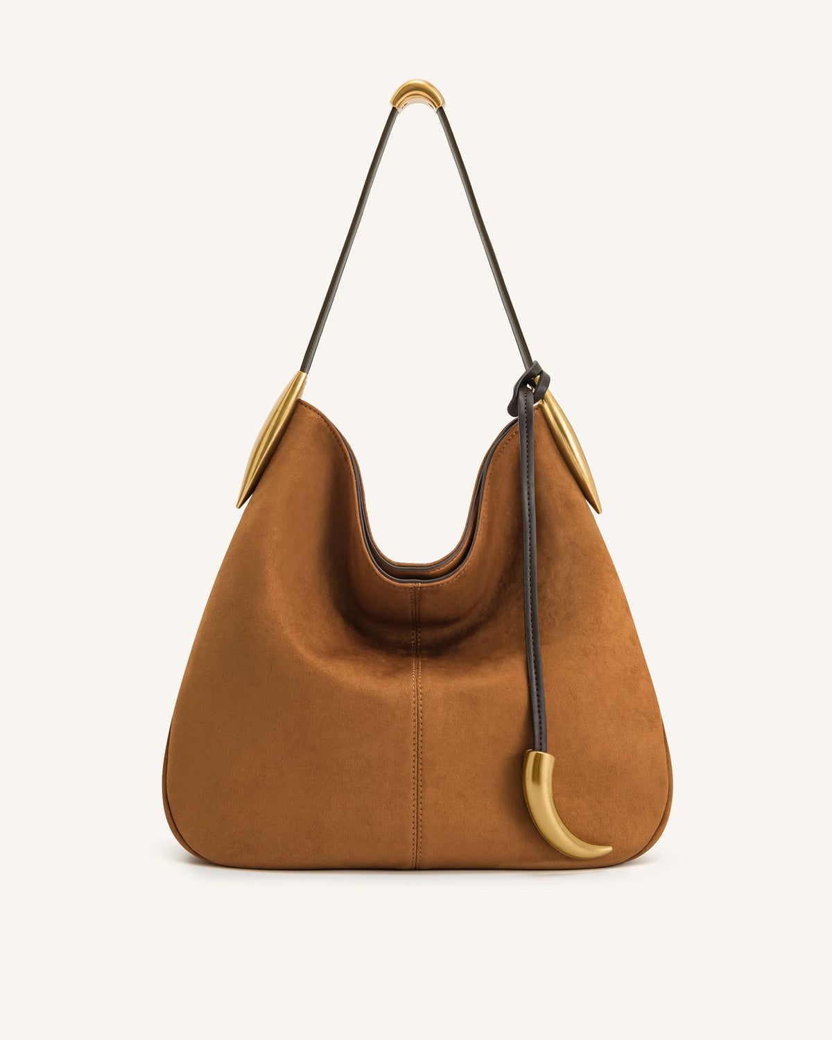 JW PEI Nina Metal Charm Bag Suede