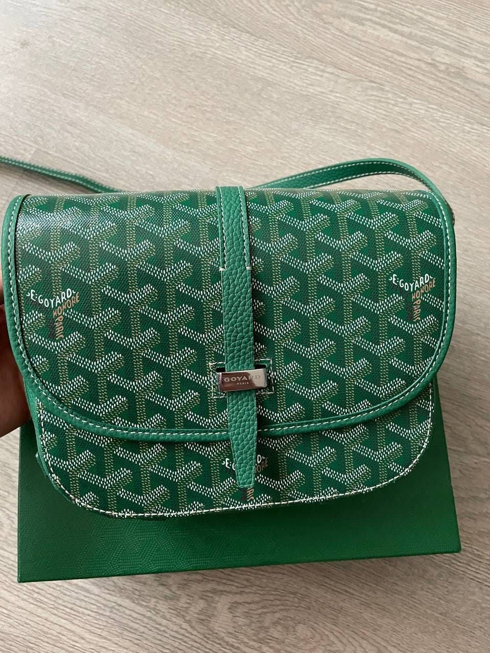 Goyard Belvedere Bag with Brand Box