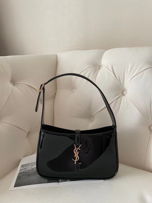 YSL Hobo Patent Leather with Brand Box