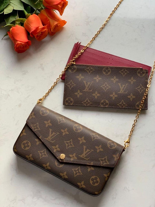 LV Felice Pochette-3Piece with Brand Box