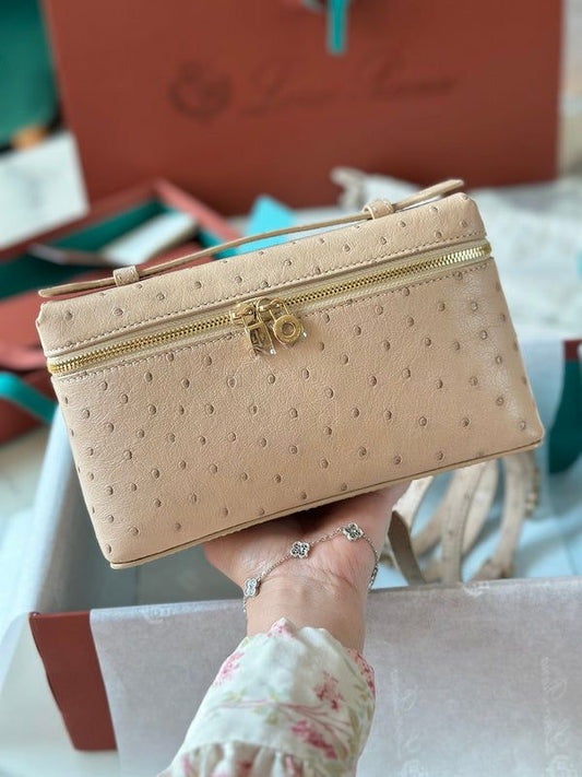 Loro Piana Ostrich Leather with Brand Box
