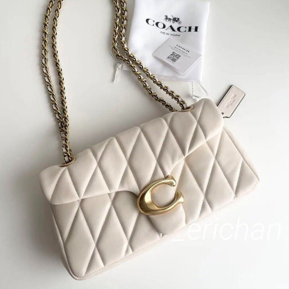 Coach Quilted Handbag with Brand Box