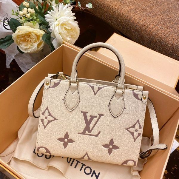 LV onthego PM Tote Bag with Box