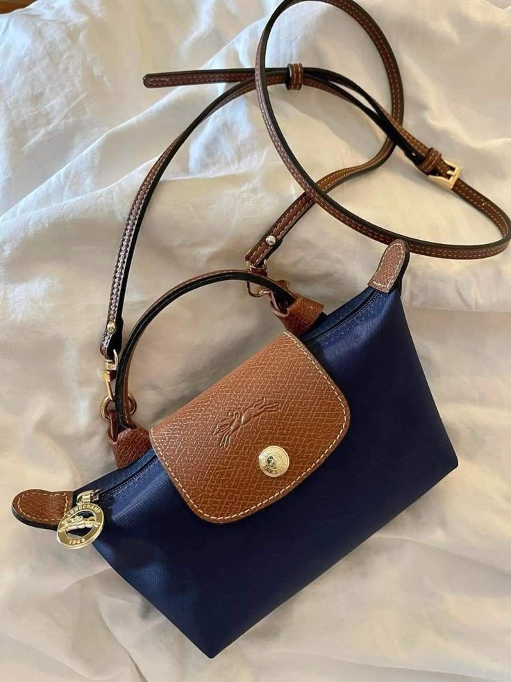 Longchamp Mini Bag Blue